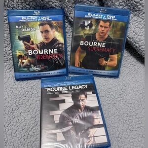 The Bourne Trilogy Blu-ray DVD Set
